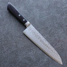  Seisuke VG10 Damascus Gyuto 180mm Black Pakka wood Handle - Seisuke Knife