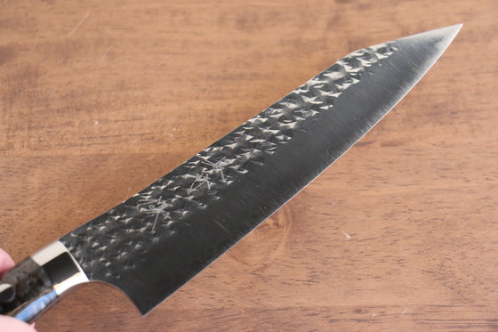 Yu Kurosaki Senko Ei SG2 Hammered Gyuto 180mm Black Acrylic Handle - Seisuke Knife