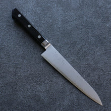  Seisuke VG10 Damascus Petty-Utility 150mm Black Pakka wood Handle - Seisuke Knife