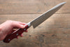Takamura Knives R2/SG2 Gyuto  180mm with Red Pakkawood Handle - Seisuke Knife