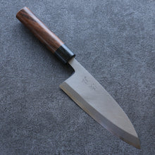  Seisuke Blue Steel Kasumitogi Deba Japanese Knife 165mm Rosewood Handle - Seisuke Knife