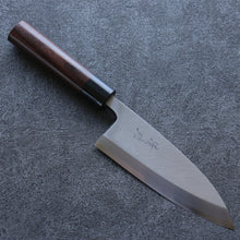  Seisuke Blue Steel Kasumitogi Deba Japanese Knife 150mm Rosewood Handle - Seisuke Knife