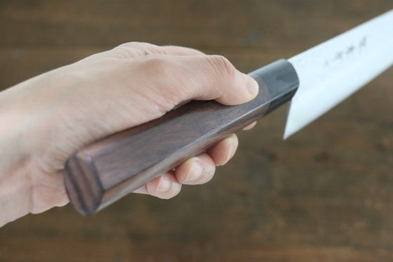 Sakai Takayuki 45 Layer Damascus Japanese Chef's Gyuto Knife 240mm with Shitan Handle - Seisuke Knife