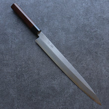  Seisuke Blue Steel Kasumitogi Yanagiba Japanese Knife 300mm Rosewood Handle - Seisuke Knife