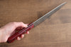 Nao Yamamoto VG10 Damascus Gyuto 180mm Red Pakka wood Handle - Seisuke Knife