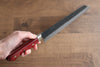 Seisuke Kuronashi Blue Super Nashiji Kurouchi Kiritsuke Gyuto 210mm Red Pakka wood Handle - Seisuke Knife