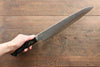 Takeshi Saji Blue Steel No.2 Colored Damascus Maki-e Art Gyuto  270mm Lacquered Handle - Seisuke Knife