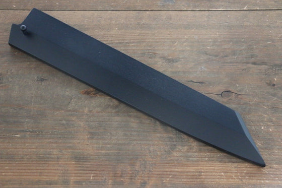 Black Saya Sheath for Kiritsuke Yanagiba Knife with Plywood Pin 270mm - Seisuke Knife