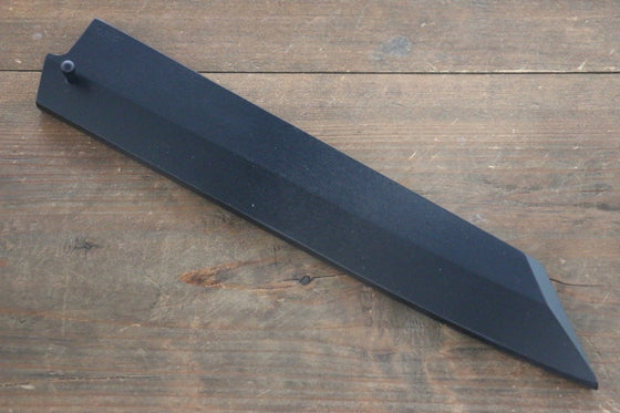 Black Saya Sheath for Kiritsuke Yanagiba Knife with Plywood Pin 240mm - Seisuke Knife