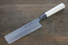  [Left Handed] Sakai Takayuki Kasumitogi White Steel Usuba Japanese Chef Knife - Seisuke Knife