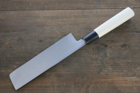 [Left Handed] Sakai Takayuki Kasumitogi White Steel Usuba Japanese Chef Knife - Seisuke Knife