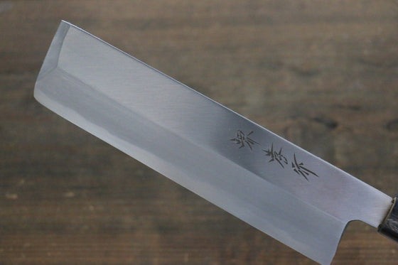 [Left Handed] Sakai Takayuki Kasumitogi White Steel Usuba Japanese Chef Knife - Seisuke Knife