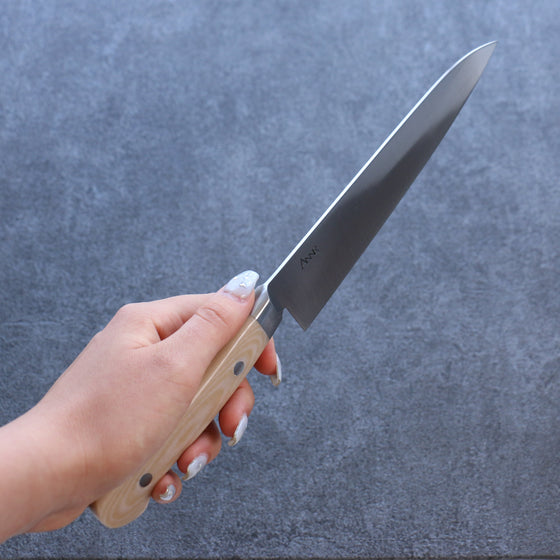 Anne Japanese Steel Gyuto 180mm Micarta Handle - Seisuke Knife
