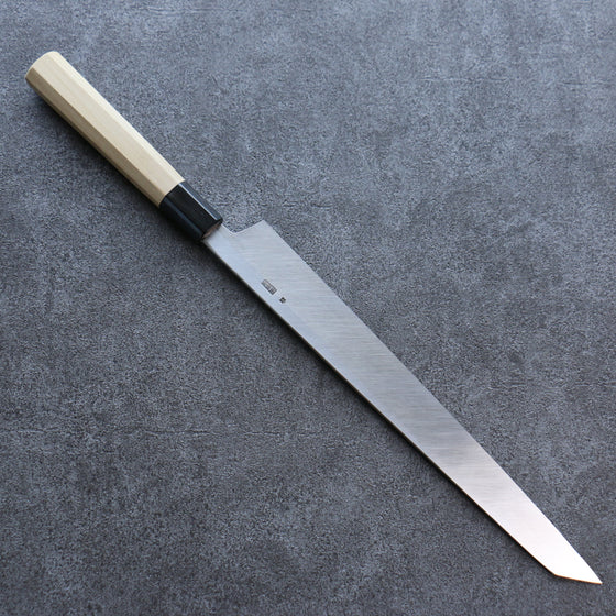 Kikuzuki White Steel No.2 Nashiji Kiritsuke Yanagiba 300mm Magnolia Handle - Seisuke Knife