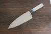 [Left Handed] Magnolia Saya Sheath for Deba Knife with Plywood Pin - Seisuke Knife