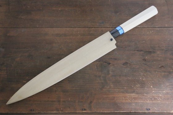 [Left Handed] Magnolia Saya Sheath for Yanagiba Knife with Plywood Pin - Seisuke Knife