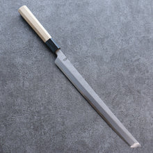  Kikuzuki White Steel No.2 Nashiji Sakimaru Takohiki  300mm Magnolia Handle - Seisuke Knife