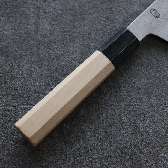 Kikuzuki White Steel No.2 Nashiji Kiritsuke Gyuto 240mm Magnolia Handle - Seisuke Knife
