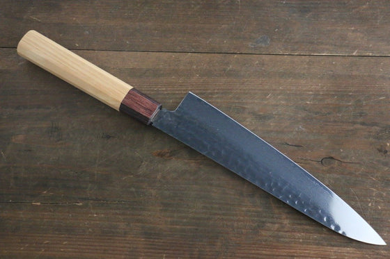 Sakai Takayuki VG10 33 Layer Damascus Gyuto Knife 210mm with Keyaki Elm Handle - Seisuke Knife