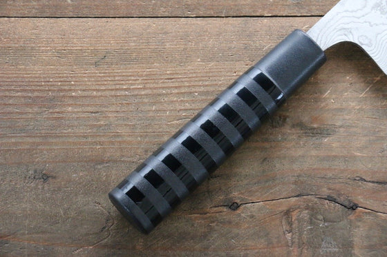 Takeshi Saji VG10 Damascus Gyuto Japanese Knife 240mm Cashew paint (Black) Handle - Seisuke Knife