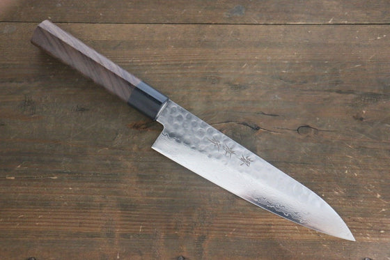 Sakai Takayuki AUS10 45 Layer Damascus Gyuto 180mm with Shitan Handle - Seisuke Knife