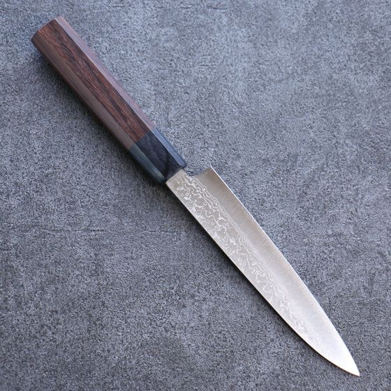 Makoto Kurosaki VG10w Damascus Petty-Utility 150mm Shitan Handle - Seisuke Knife