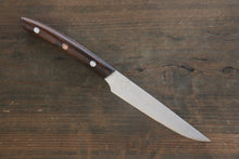  Takeshi Saji SG2 Steak 125mm Ironwood Handle - Seisuke Knife