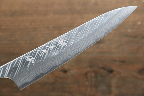 Yu Kurosaki Fujin VG10 Hammered Damascus Petty-Utility Japanese Knife 150mm - Seisuke Knife