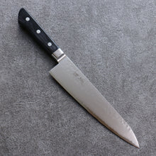  Seisuke VG5 Hammered Kasumitogi Gyuto 210mm Black Pakka wood Handle - Seisuke Knife