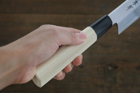Sakai Takayuki Kasumitogi White Steel Kamagata Usuba Japanese Chef's Knife - Seisuke Knife