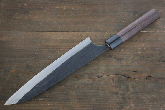 Anryu Blue Super Gyuto Japanese Knife 210mm Shitan Handle - Seisuke Knife