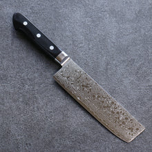  Seisuke AUS10 45 Layer Damascus Usuba  165mm Black Pakka wood Handle - Seisuke Knife