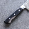 Seisuke AUS10 45 Layer Damascus Gyuto 210mm Black Pakka wood Handle - Seisuke Knife