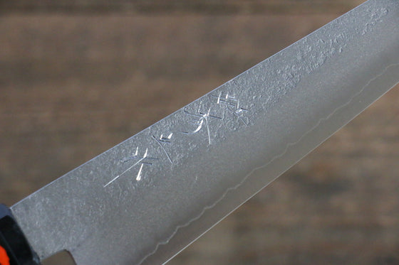 Shigeki Tanaka Silver Steel No.3 Nashiji Petty-Utility 150mm Walnut Handle - Seisuke Knife