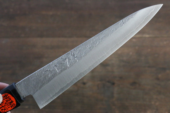 Shigeki Tanaka Silver Steel No.3 Nashiji Petty-Utility 150mm Walnut Handle - Seisuke Knife