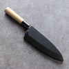 Black Magnolia Sheath for 150mm Deba with Plywood pin 金子 - Seisuke Knife