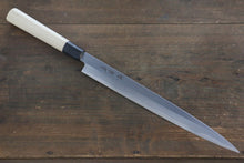  Sakai Takayuki Kasumitogi White Steel Fuguhiki  Magnolia Handle - Seisuke Knife