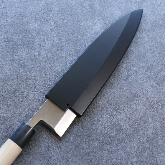Black Magnolia Sheath for 210mm Deba with Plywood pin 金子 - Seisuke Knife