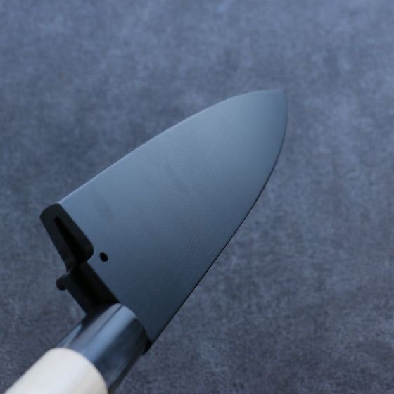 Black Magnolia Sheath for 210mm Deba with Plywood pin 金子 - Seisuke Knife