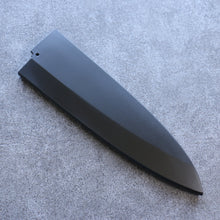  Black Magnolia Sheath for 225mm Deba with Plywood pin 金子 - Seisuke Knife
