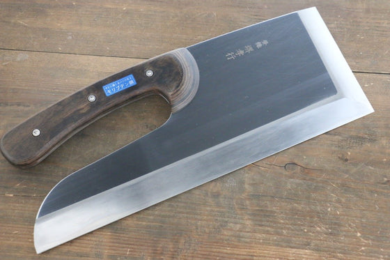 Sakai Takayuki Molybdenum Steel Mirrored Soba knife Japanese Chef Knife 330mm with Drop Handle - Seisuke Knife