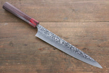  Yu Kurosaki Shizuku SG2 Hammered Sujihiki 240mm - Seisuke Knife
