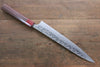 Yu Kurosaki Shizuku SG2 Hammered Sujihiki 240mm - Seisuke Knife