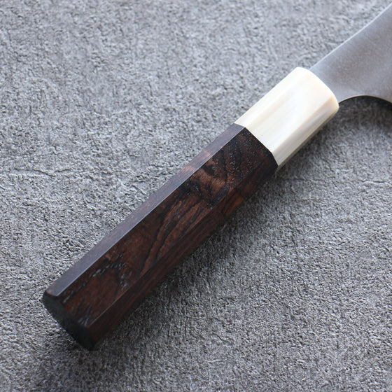 Yu Kurosaki New Gekko VG-XEOS Bunka 165mm Ebony Wood Handle - Seisuke Knife