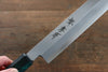 Sakai Takayuki Nanairo INOX Molybdenum Yanagiba 270mm with Green Tortoiseshell ABS Resin Handle - Seisuke Knife