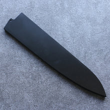  Black Magnolia Sheath for 270mm Gyuto with Plywood pin 金子 - Seisuke Knife