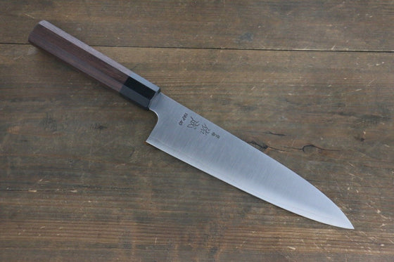Sukenari HAP40 3 Layer Gyuto  210mm with Shitan Handle - Seisuke Knife