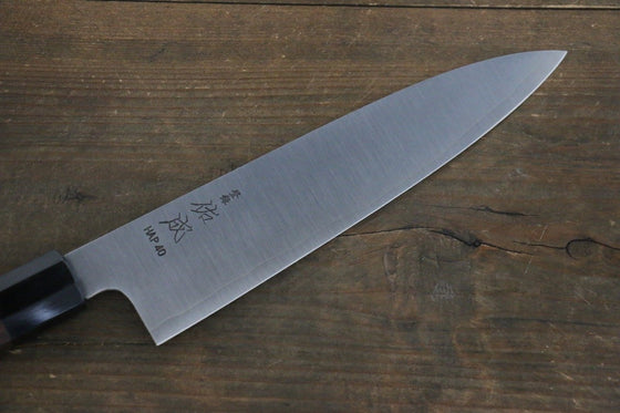 Sukenari HAP40 3 Layer Gyuto Japanese Knife 210mm with Shitan Handle - Seisuke Knife