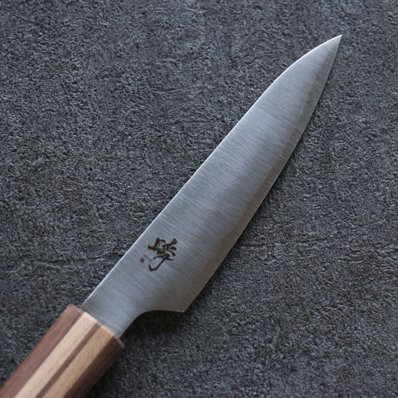 Shigeki Tanaka Majiro Silver Steel No.3 Petty-Utility 120mm Maple, Cherry, Walnut Handle - Seisuke Knife
