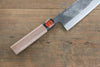 Shigeki Tanaka Blue Steel No.2 TEKKA Kurouchi Nakiri Japanese Chef Knife 165mm - Seisuke Knife